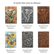 Load image into Gallery viewer, A6 embossed cover Retro Notebook