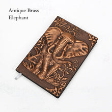 Load image into Gallery viewer, A6 embossed cover Retro Notebook
