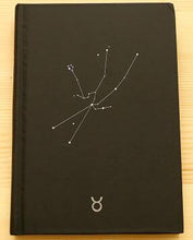 Load image into Gallery viewer, Twelve constellation black diary