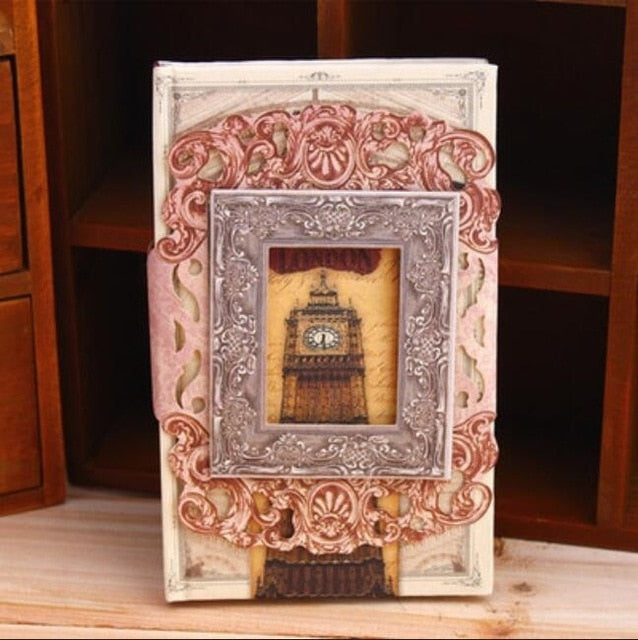 Vintage Memory Frame Crafting book Journal