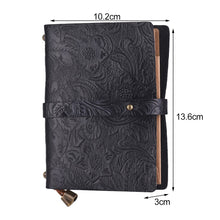 Load image into Gallery viewer, Embossed Leather Refillable Journal