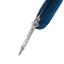 Load image into Gallery viewer, Calligraphy Feather Dip Pen Set