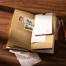 Load image into Gallery viewer, Vintage Style Genuine Leather Cover Journal Diary