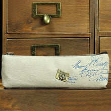 Load image into Gallery viewer, Vintage Bicycle, Eiffel Tower, Camera, Vespa, Pencil Pen case