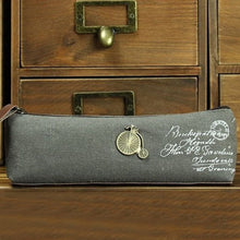 Load image into Gallery viewer, Vintage Bicycle, Eiffel Tower, Camera, Vespa, Pencil Pen case