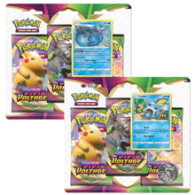 Load image into Gallery viewer, Pokémon TCG: Sword &amp; Shield-Vivid Voltage 3 Booster Packs, Coin &amp; Promo Card